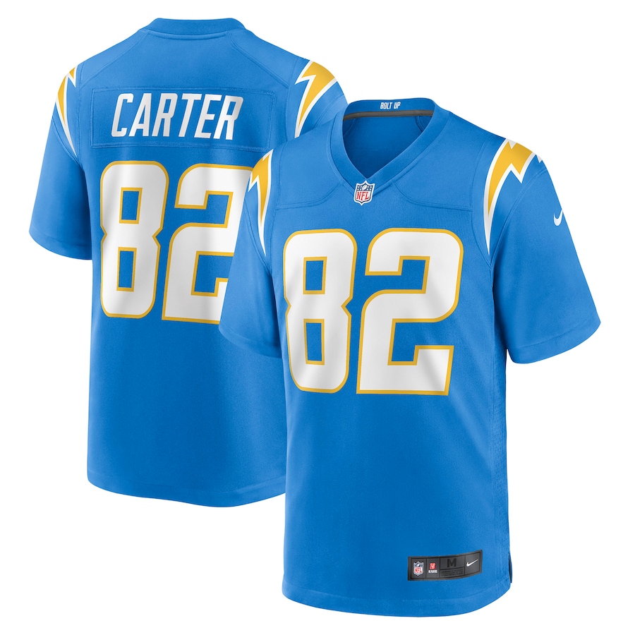 Men's Los Angeles Chargers DeAndre Carter Nike Powder Blue Game Jersey