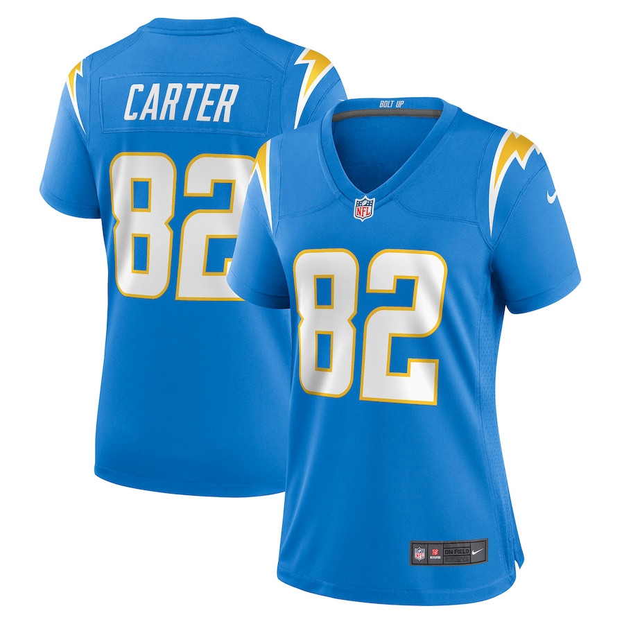 Women's Los Angeles Chargers DeAndre Carter Nike Powder Blue Game Jersey